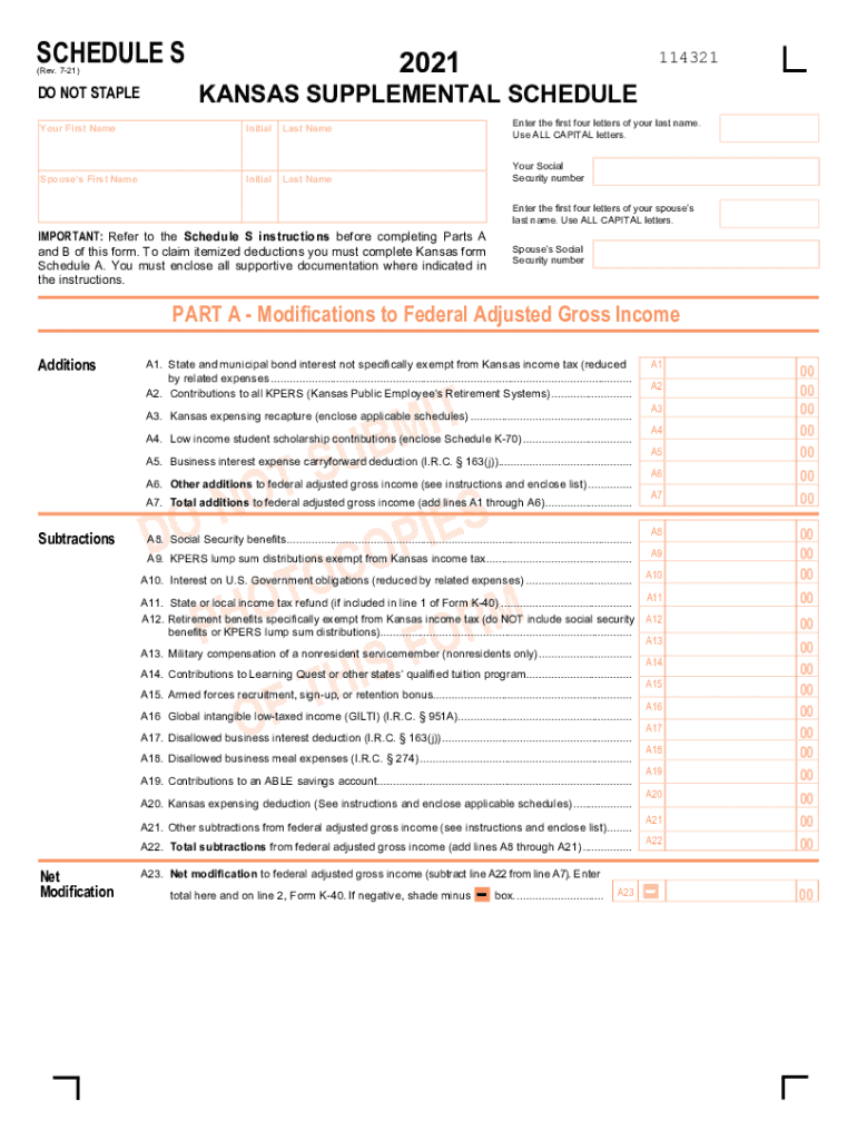  Kansas K 40 Form pdfFiller Comenfeatures2020 Form KS DoR K 40 Fill Online, Printable, Fillable, Blank 2021