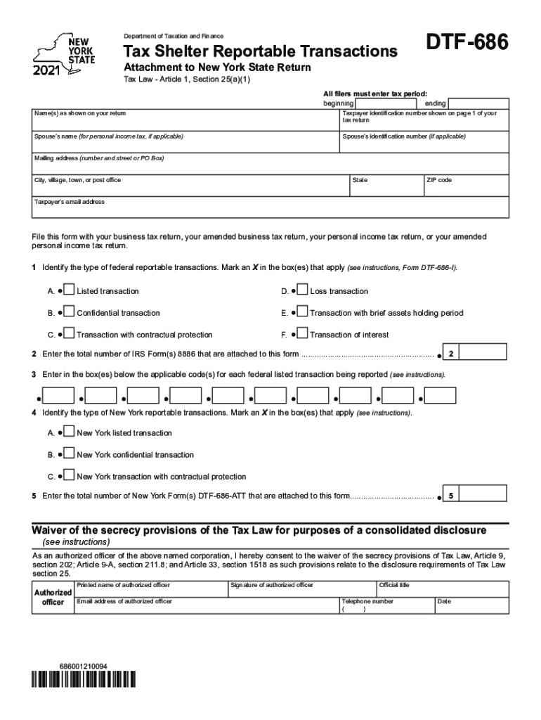 Tax Shelter Reporting and Disclosure Requirements  Form