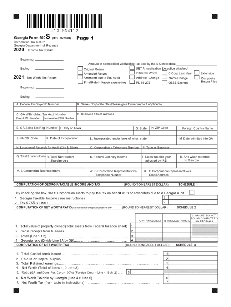  Dor Georgia GovdocumentdocumentGeorgia Form 500 Rev 062020 Georgia Department of Revenue 2020