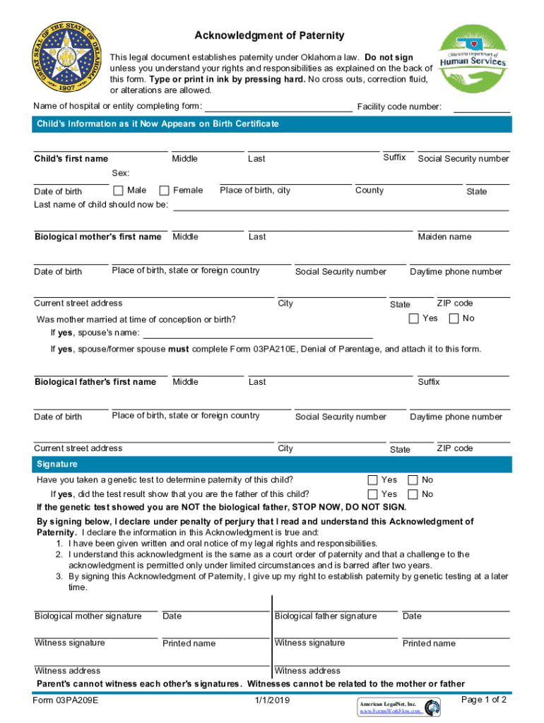  Paternity Rights in Oklahoma Cannon &amp;amp; Associates 2019-2024