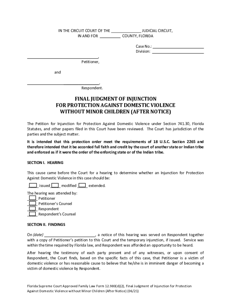  When Should This Form Be Used? Martin County Clerk 2021-2023