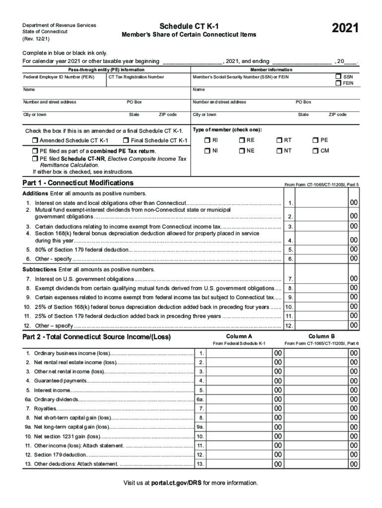  Department of Revenue Services State of Connecticut 450 2021