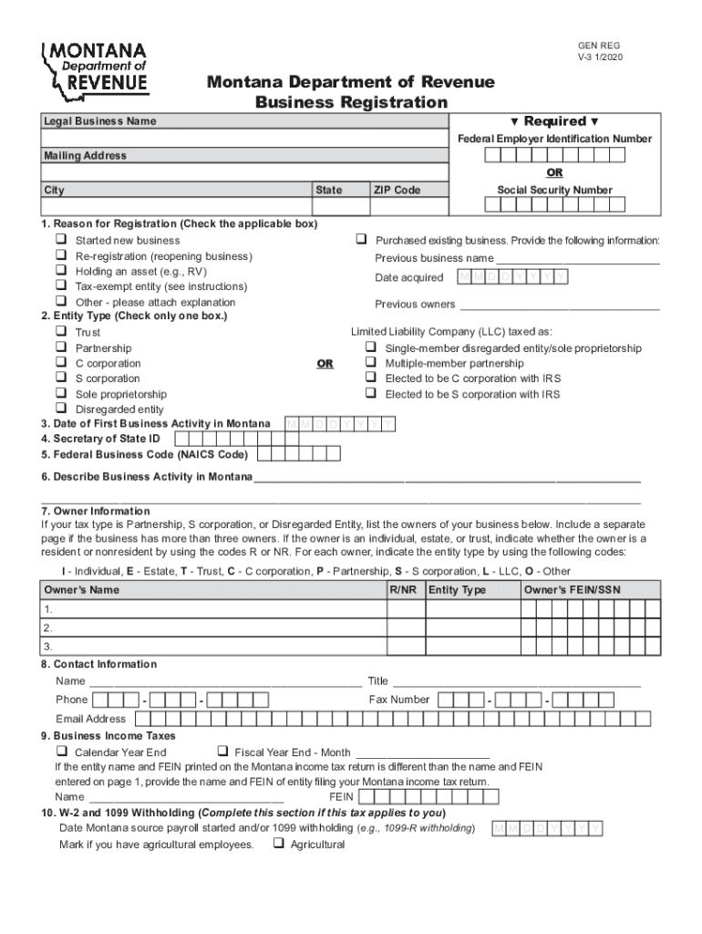  Fillable Online GEN REG Fax Email Print pdfFiller 2020