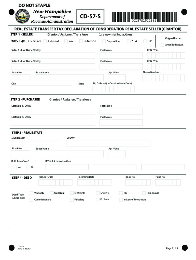  Www pdfFiller Com101249236 Cd 57 S Print2017 Form NH CD 57 S Fill Online, Printable, Fillable 2021