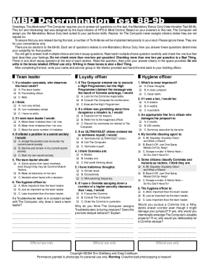 MBD Determination Test 88 9b Mongoose Publishing  Form