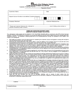 Bpi Ada Form