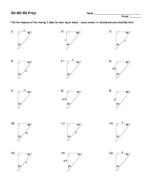 Worksheet 30 60 90 Prepdoc Bloomhs  Form