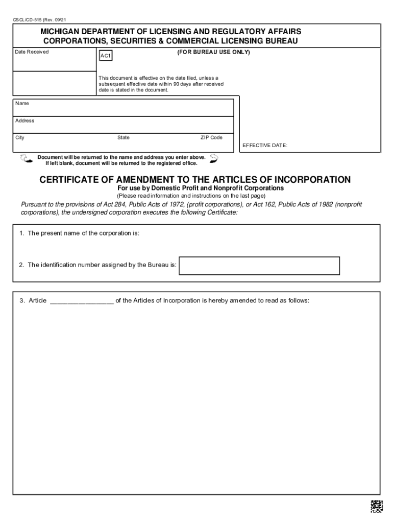 New Form 515 Updated Form 515