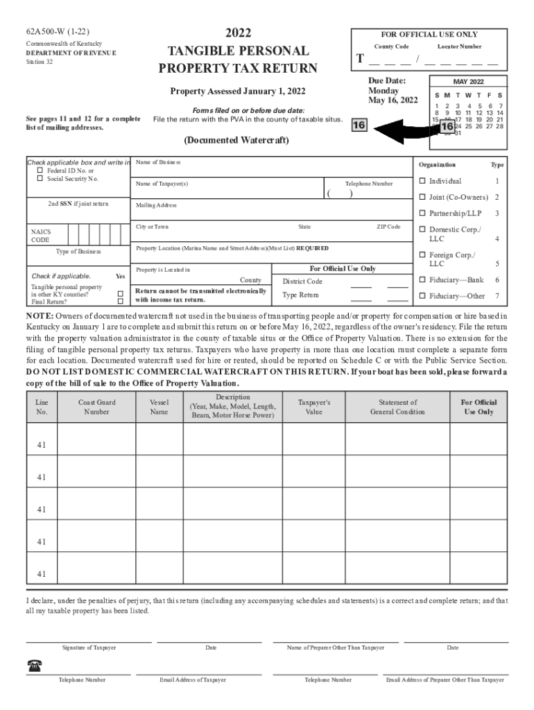  Definitions and General Instructions Revenue Ky Gov 2022