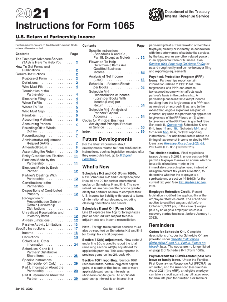 Electronic Filing of Form 1065, U S Partnership Return of