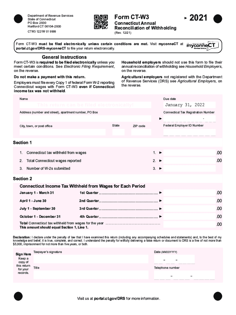  for DEPARTMENT USE ONLY Form CT 8508 2021