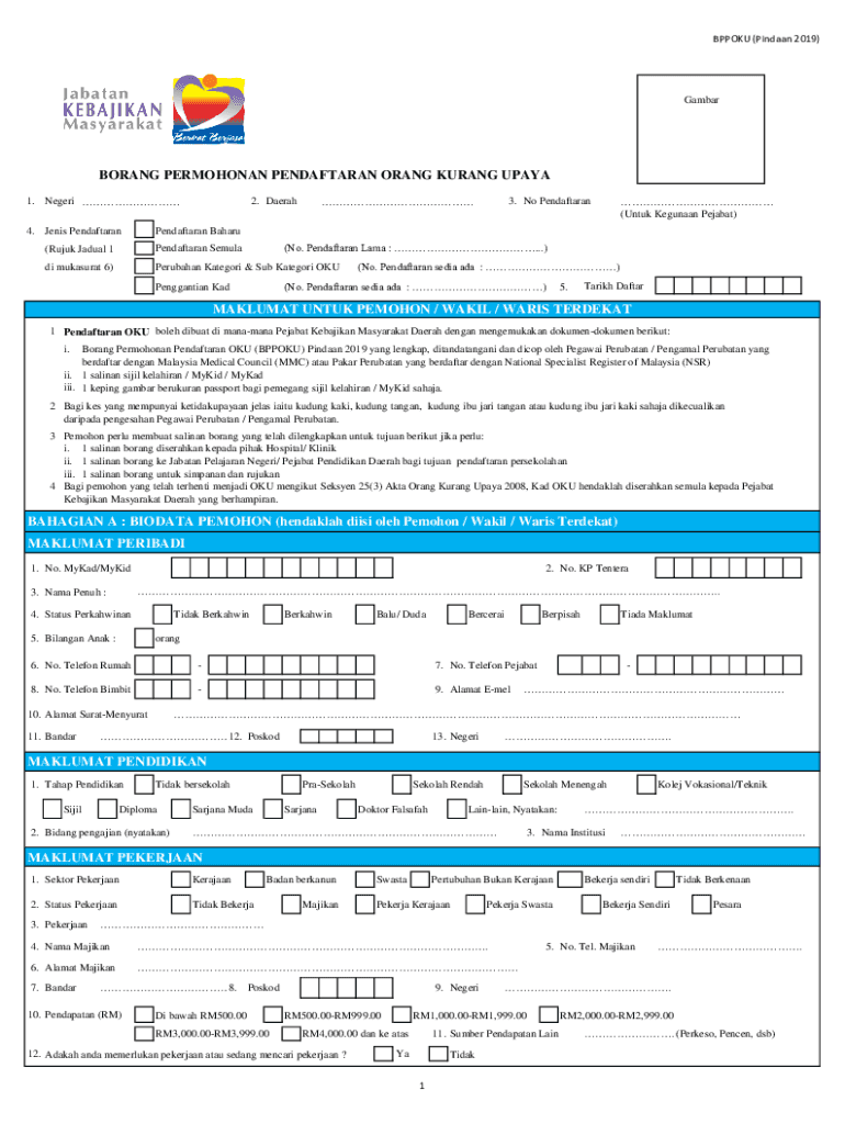 BOOK Indian GambarBORANG PERMOHONAN PENDAFTA  Form