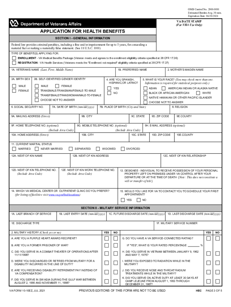 How to Enroll in VA Health CareVA Form 1010EZtheSITREP