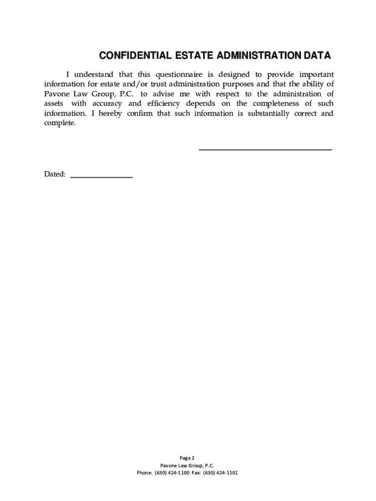 ESTATE PLANNING WORKSHEET Theduvallfirm Com  Form