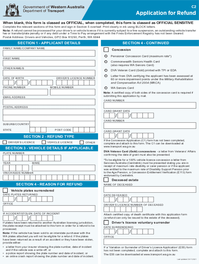 Transport C2 Form Fill Out And Sign Printable PDF Template AirSlate 