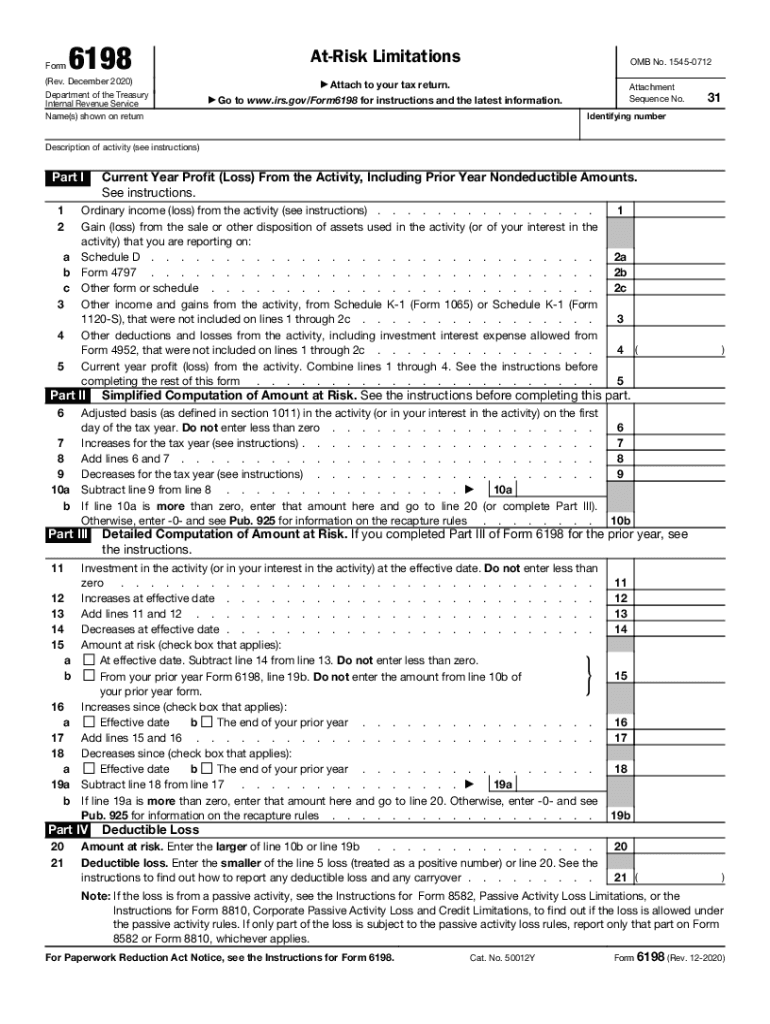 6198 Form