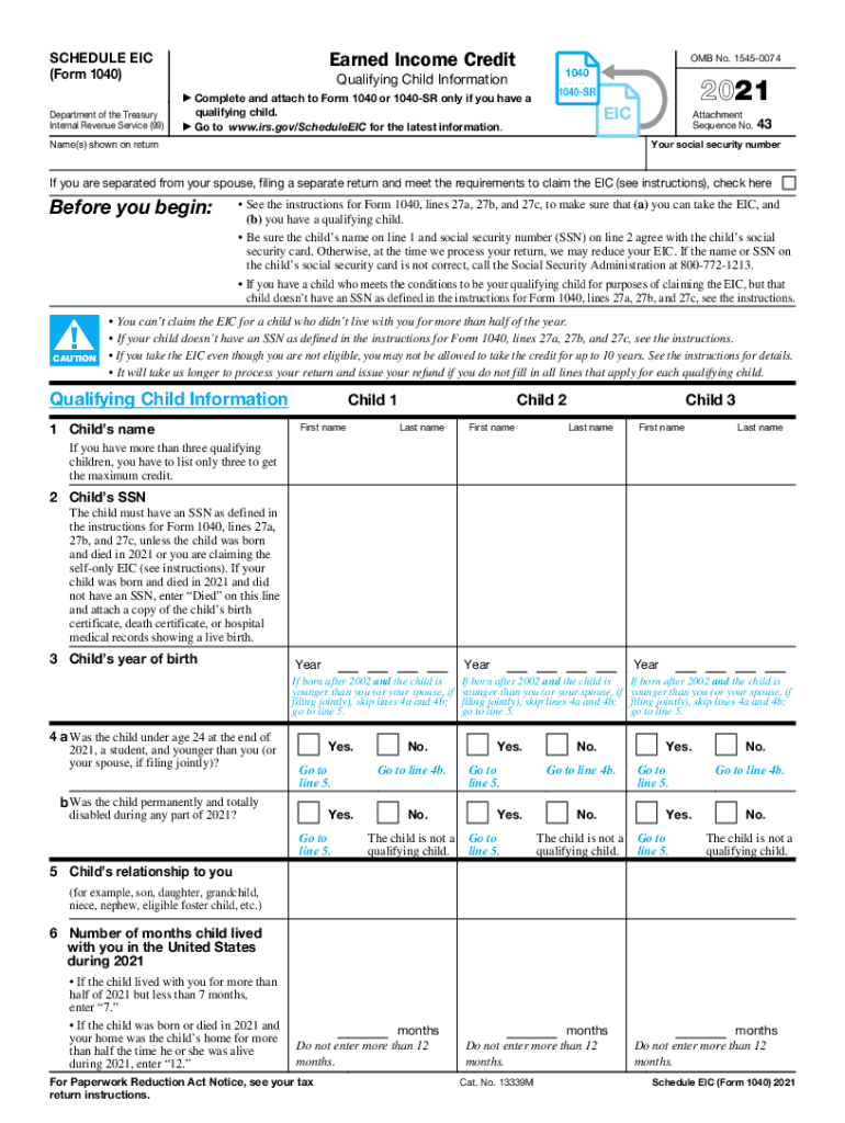 Earned Credit 20212024 Form Fill Out and Sign Printable PDF