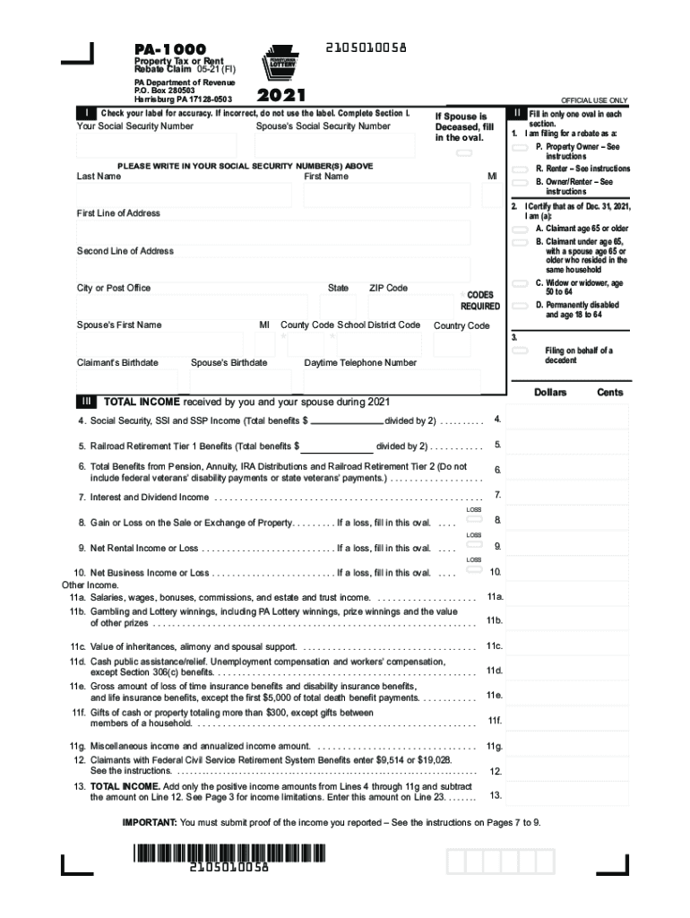  File Your PA 40 Pennsylvania Department of Revenue 2021