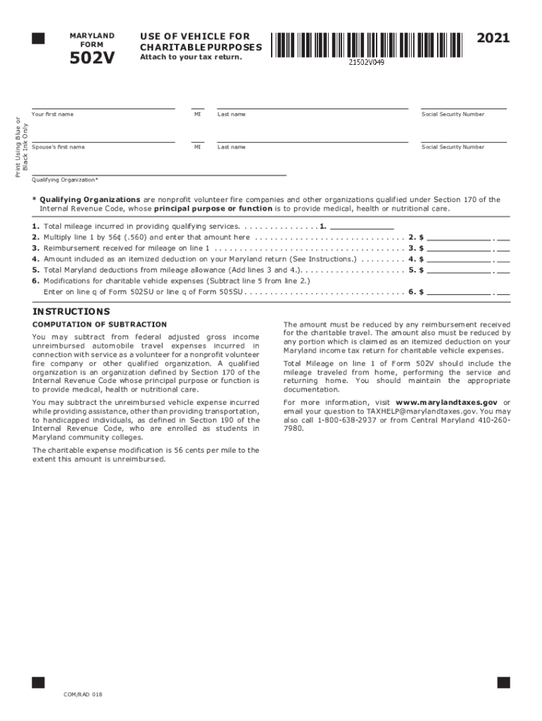  PDF AMENDED TAX RETURN Comptroller of Maryland 2021
