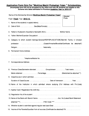 Mukhiya Pramanit Form Aadhar Card