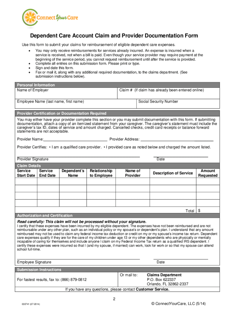 Connect Your Care Forms