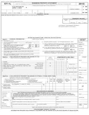 Form 571 L Los Angeles