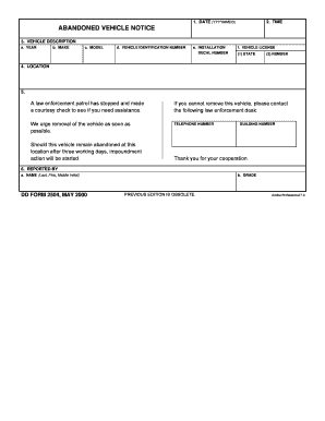 Dd Form 2504