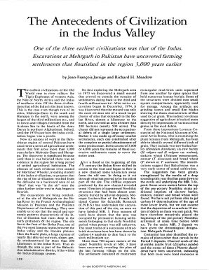 Indus Valley Civilization PDF  Form