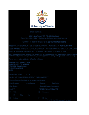 Univen Online Application  Form