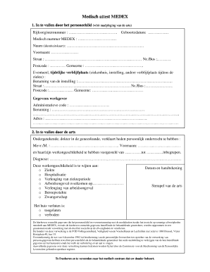  Medisch Attest Voorbeeld 2009-2024