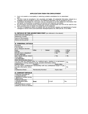 Matlosana Gardens Online Application Form