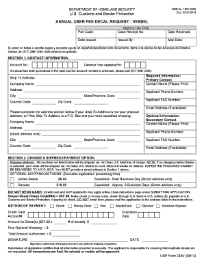 CBP Form 339V PDF U S Customs and Border Protection Cbp