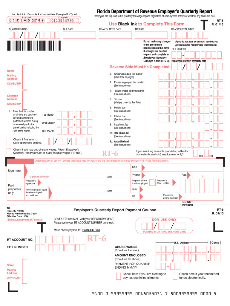 Get and Sign Rt 6 2015-2022 Form