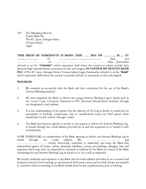 Wact Ng Online Indemnity  Form