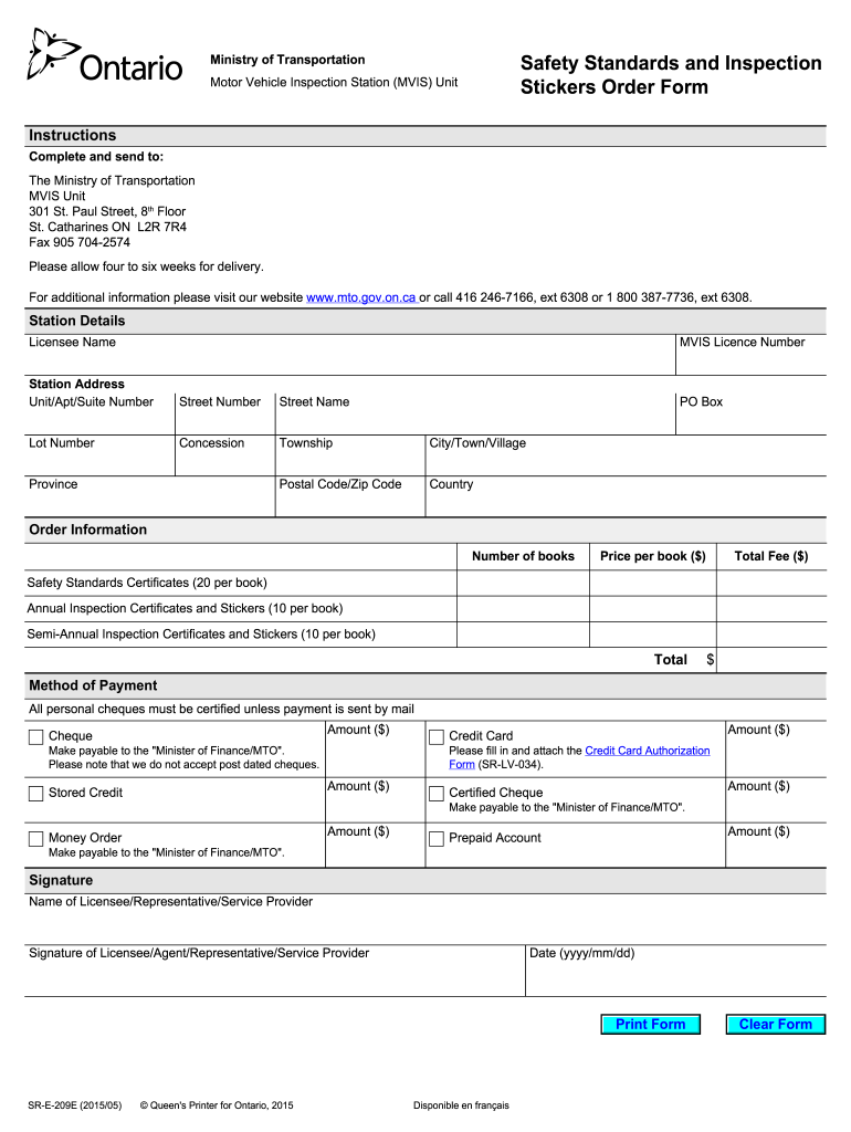 Mvis Safety Books  Form