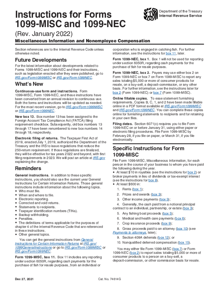  Know About the Different Types of the 1099 Form 2022