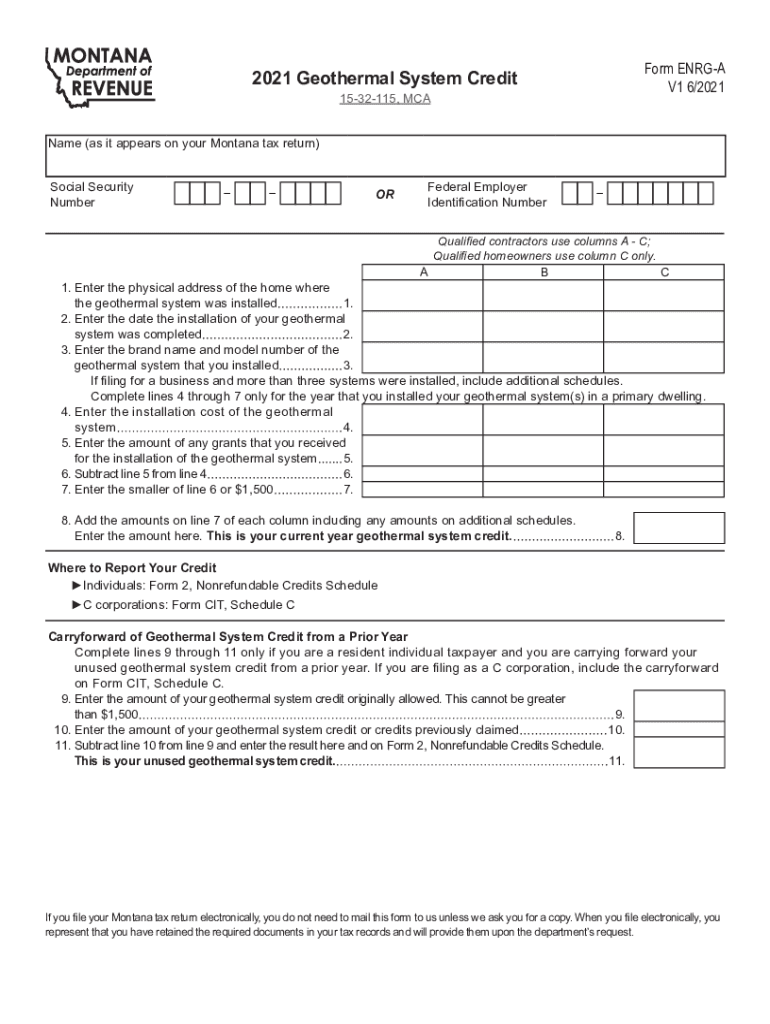 Fillable Online Understand the Geothermal Tax Credit  Form