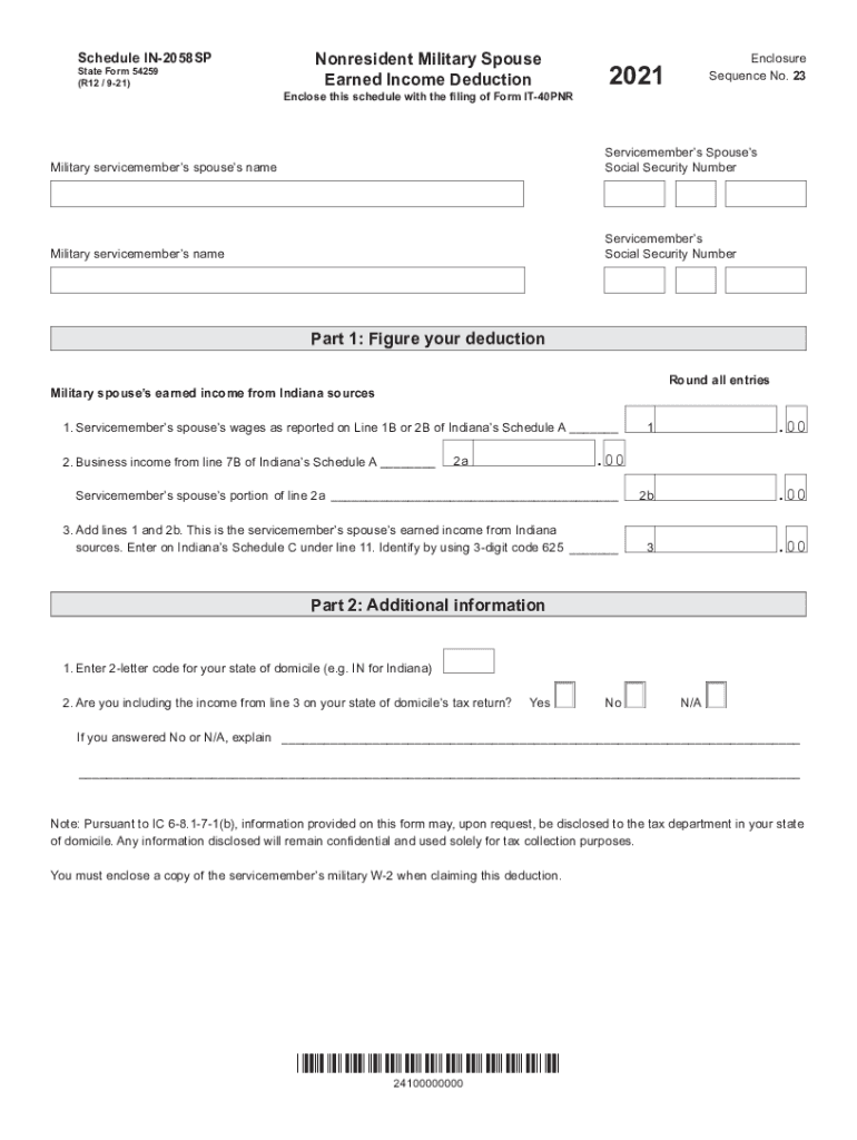  Fillable Online Forms in State Form 54259 Fax Email Print 2021