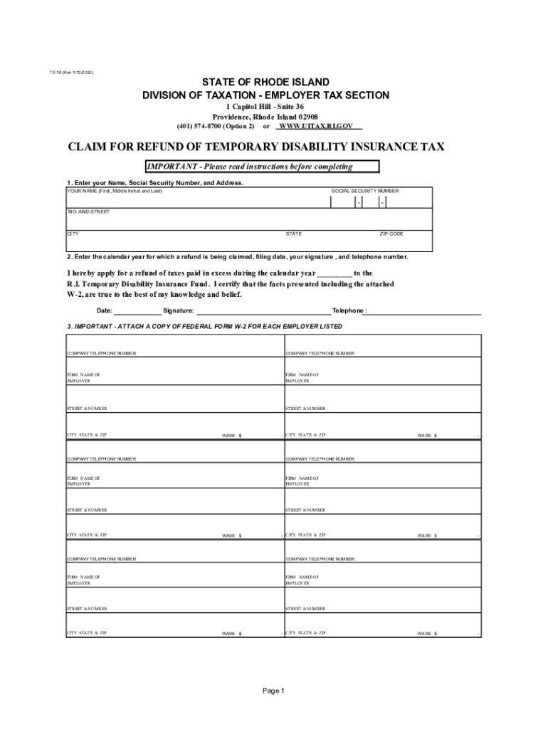  Tax Ri Govformsbusiness Tax FormsWithholding Tax FormsRI Division of Taxation 2022