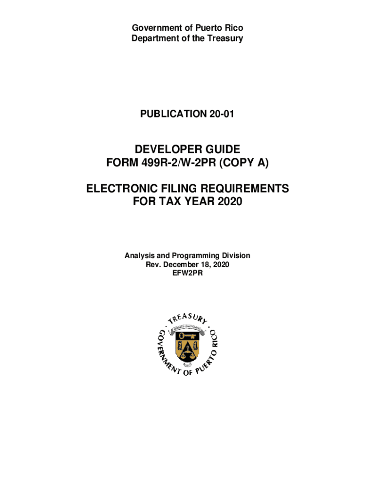 Form 499 R 41 Government of Puerto Rico Department