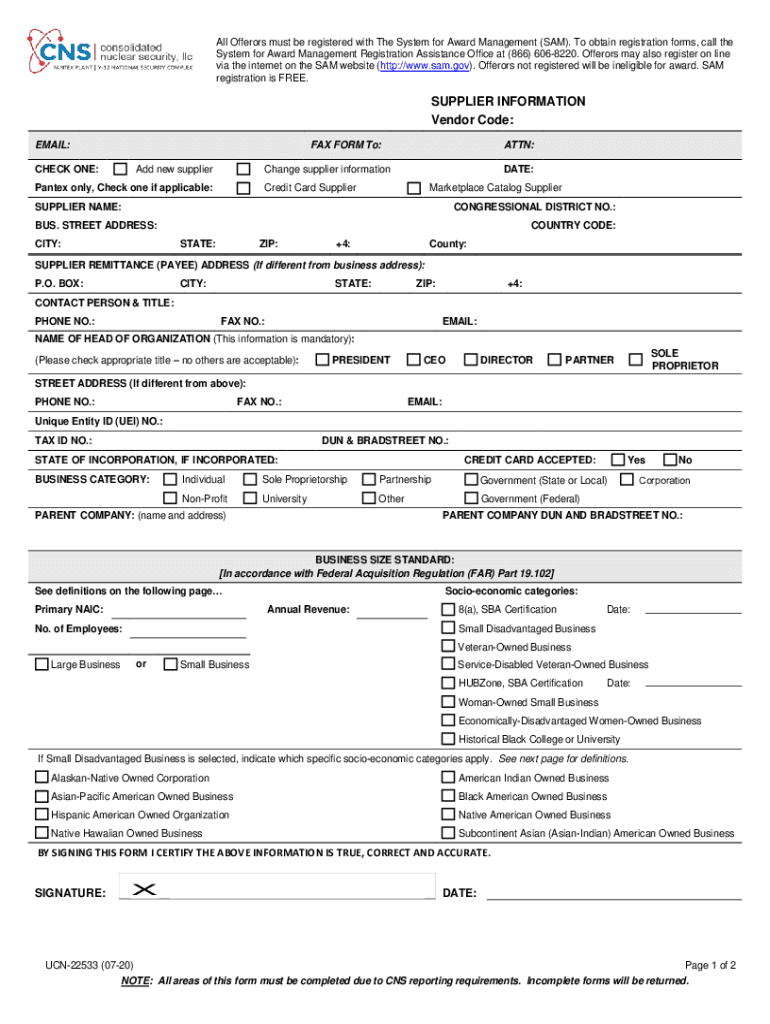 Sam GovSAM;System for Award Management SAM Gov  Form