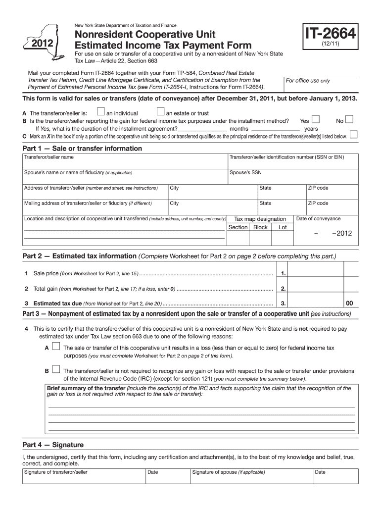 It2664  Form