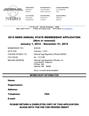 NERO State Membership Form DOC