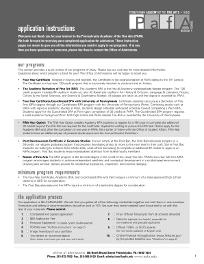 Pafa 409 Form