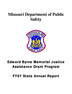 Missouri Department of Public Jrsa  Form