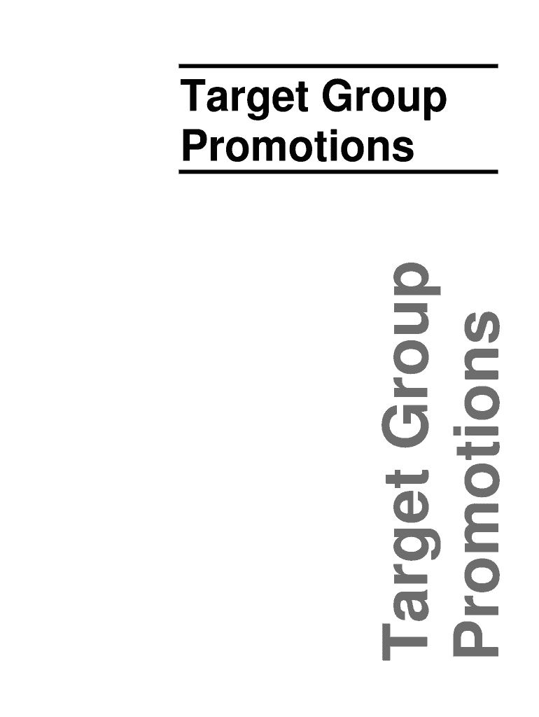 Any Groups Can Be Targeted in Promotions by a Transit  Form