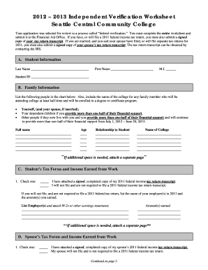 HEALTH CARE CONSENT FORM Seattlecentral