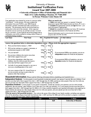 In This Process, UH Must Compare the  Form