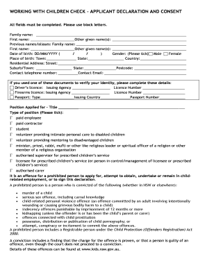 Wwcc Rta Form