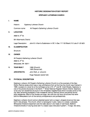 All Peoples Gathering Lutheran Church  Form